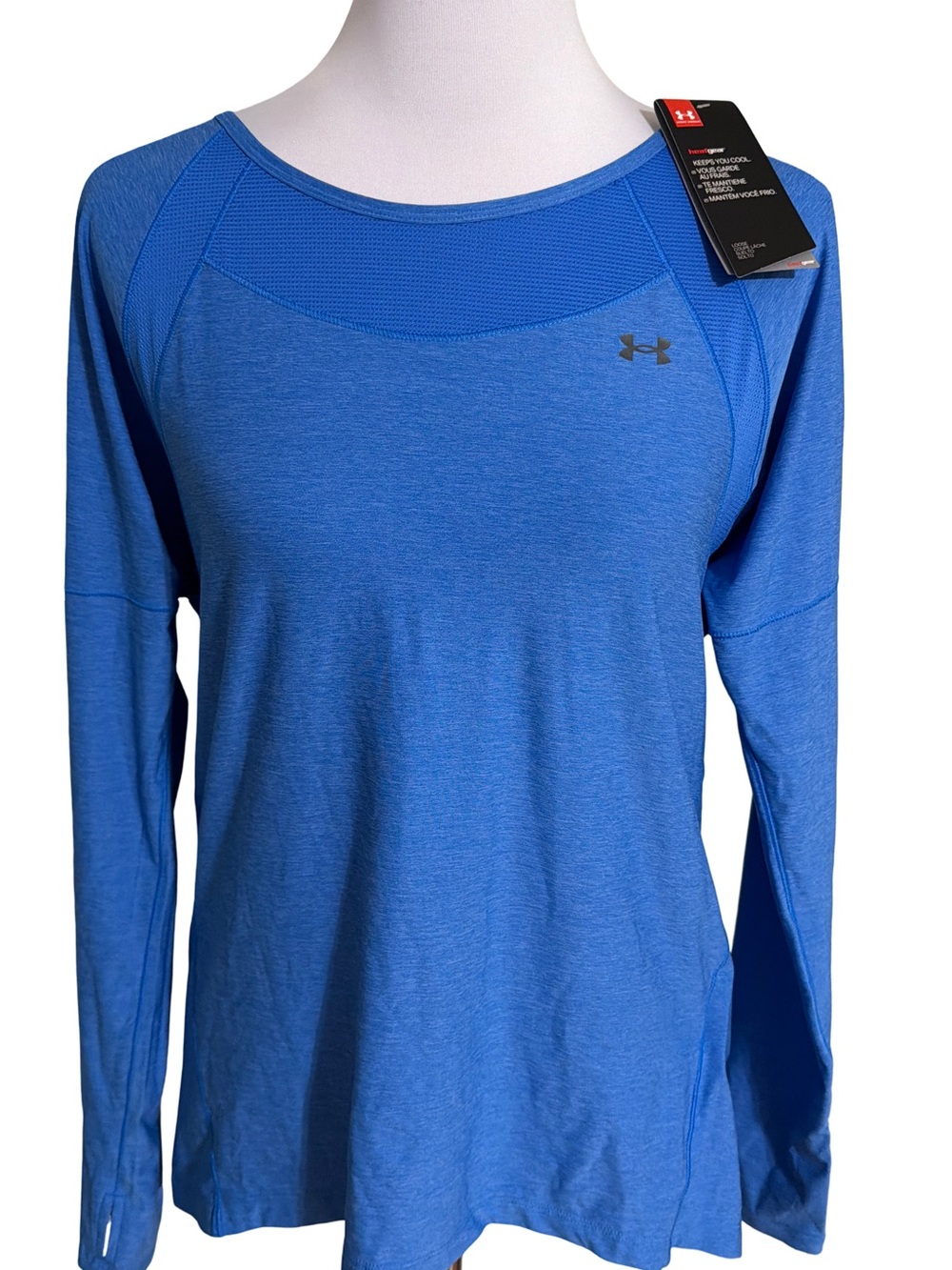 Under Armour Women's Long Sleeve Athletic Top in Blue